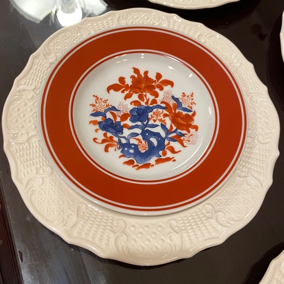 O25-SIX Vintage Seymour Mann Chinoiserie Salad/Accent Plate - Picture 11 of 11